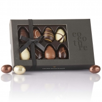 Cocoture chokoladeæske, fyldte chokoladeæg, 8 stk. 156g